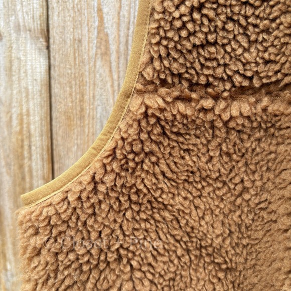 Patagonia Classic Retro-X Vest Deer Brown Size Large NWOT - Picture 9 of 15